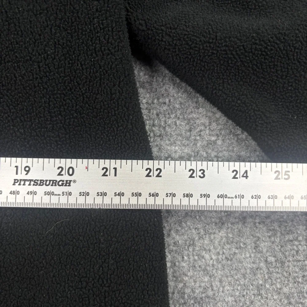 The North Face TKA 200 Fleece Pullover Large Black 1/4 Zip‎ Mens